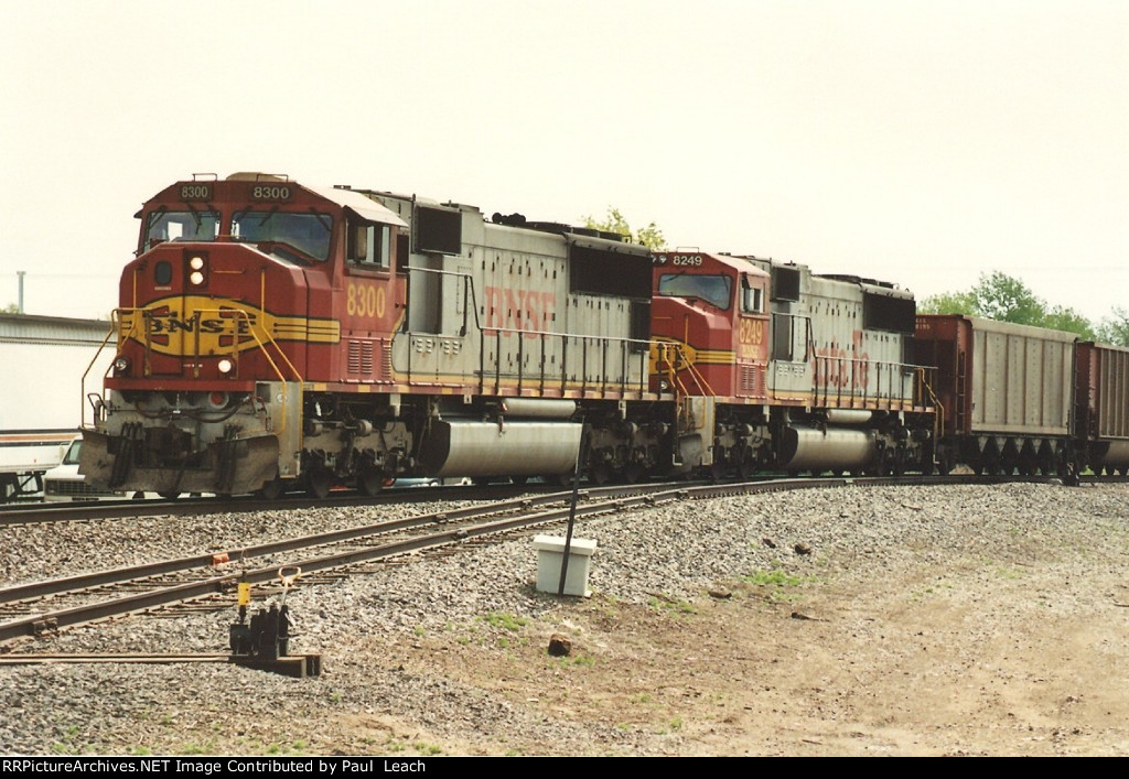 Westbound coal empties